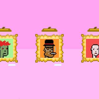 Cryptopunk wallpaper