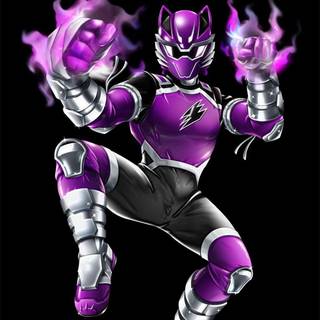 Purple Power Rangers wallpaper