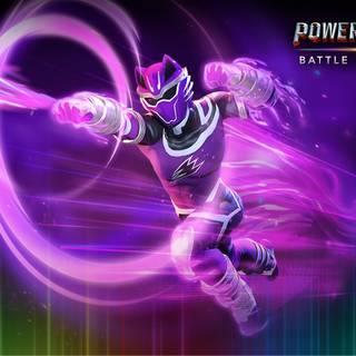 Purple Power Rangers wallpaper