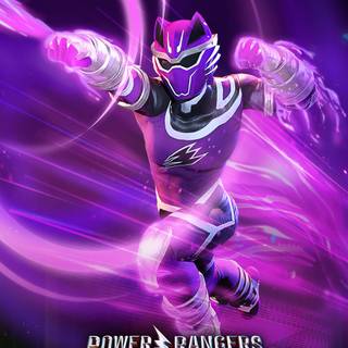 Purple Power Rangers wallpaper