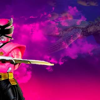 Power Ranger pink computer wallpaper