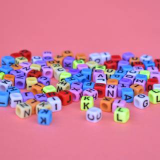 Cube letter K wallpaper