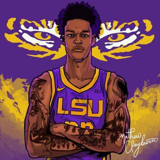 LSU basketball wallpaper