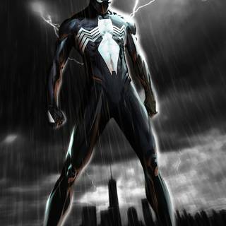 Spider-Man Venom suit wallpaper