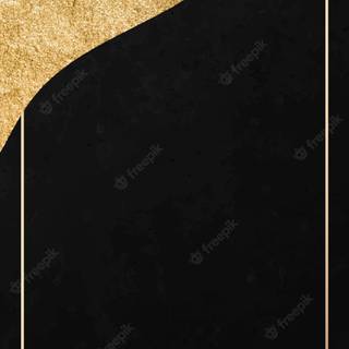 Golden and black wallpaper