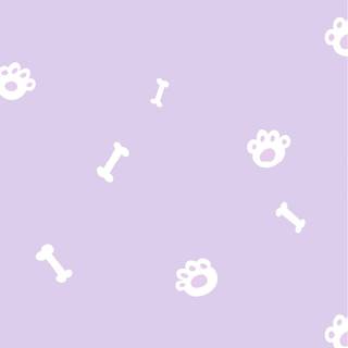 Purple dogs wallpaper