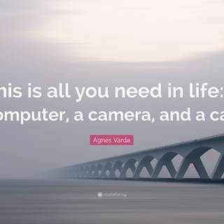 Agnes Varda desktop wallpaper