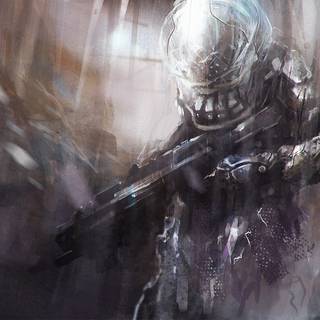 Space soldier wallpaper