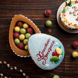 Easter desserts wallpaper