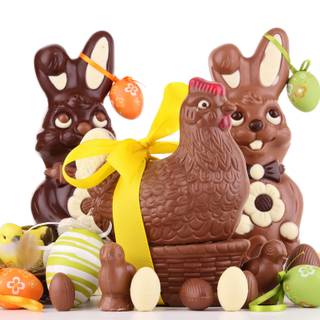 Easter desserts wallpaper