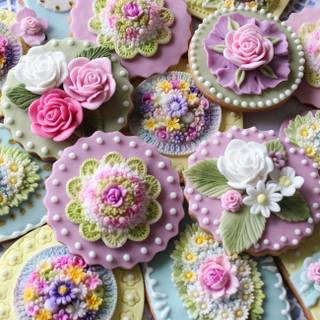 Easter desserts wallpaper