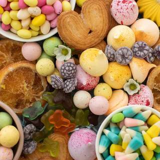 Easter desserts wallpaper
