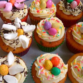 Easter desserts wallpaper