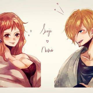 Sanji x Nami wallpaper