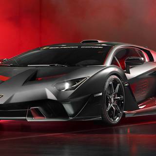 Black and red cars wallpaper