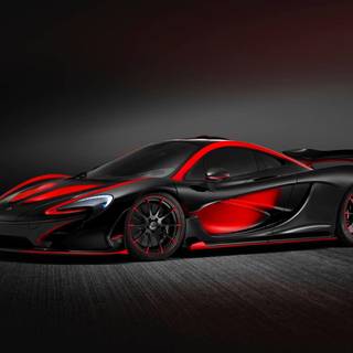Black and red cars wallpaper