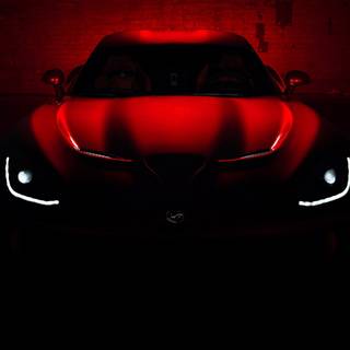 Black and red cars wallpaper