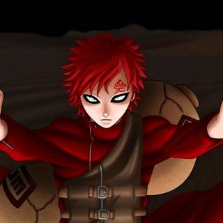 Naruto vs Gaara wallpaper