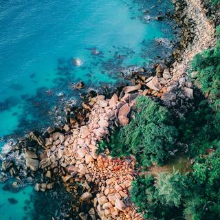 Ocean green wallpaper