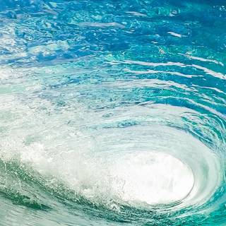 Ocean green wallpaper