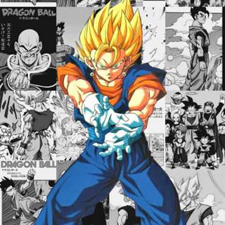 DBZ manga Goku wallpaper