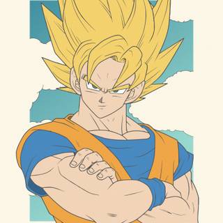 DBZ manga Goku wallpaper