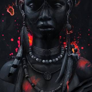Black goddess wallpaper