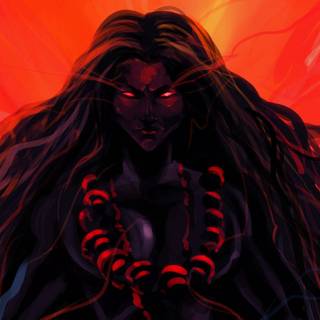 Black goddess wallpaper