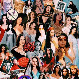 Lana Del Rey iPhone wallpaper