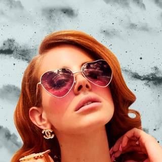 Lana Del Rey iPhone wallpaper
