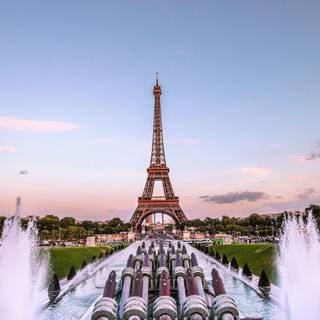 Paris spring computer wallpaper