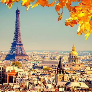 Paris spring computer wallpaper