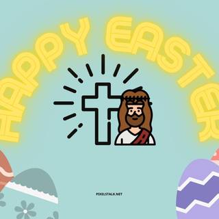 Easter Christian aesthetic wallpaper