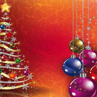 Christmas portrait wallpaper