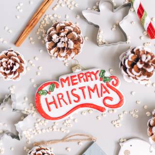 Christmas portrait wallpaper