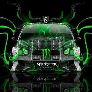 Monster Energy cars wallpaper
