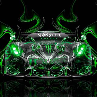 Monster Energy cars wallpaper