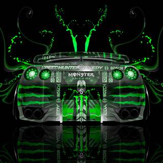 Monster Energy cars wallpaper