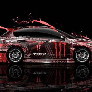 Monster Energy cars wallpaper