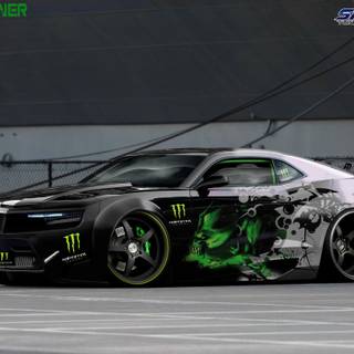 Monster Energy cars wallpaper