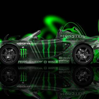 Monster Energy cars wallpaper
