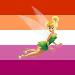 Lesbian fairy wallpaper