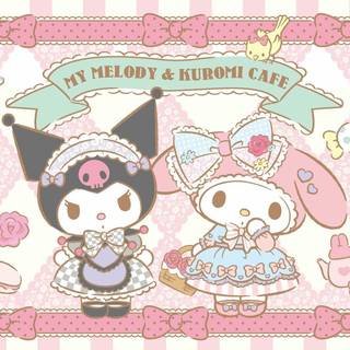 Kuromi x My Melody wallpaper