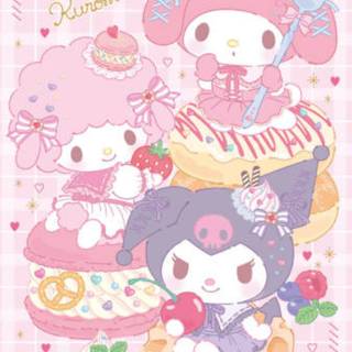 Kuromi x My Melody wallpaper