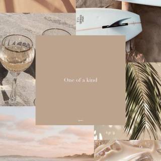 Aesthetic mood board wallpaper