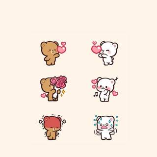 Bear couples wallpaper