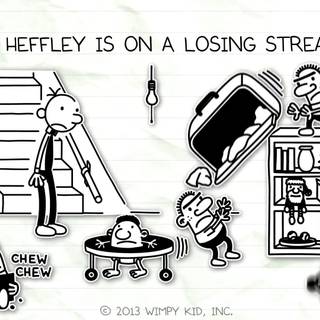 Diary of A Wimpy Kid drawings wallpaper
