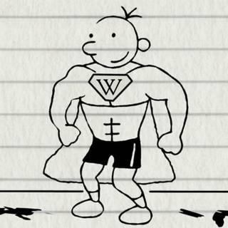 Diary of A Wimpy Kid drawings wallpaper
