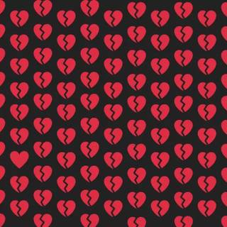 Heart illusion wallpaper