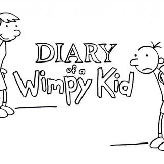 Diary of A Wimpy Kid drawings wallpaper